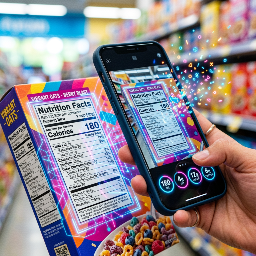 platebase NutriScan | Label Scan Text to Text preview