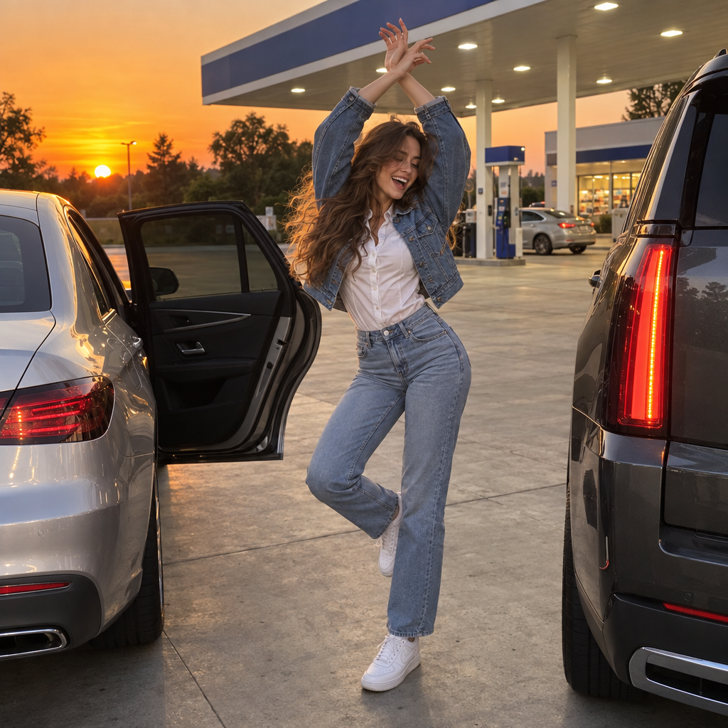 Gas Station Dance AI model preview